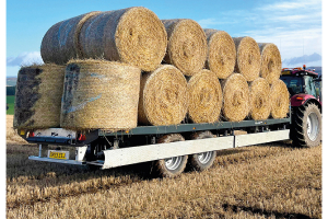 Bales Waiting to role