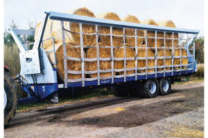 Bales on the move