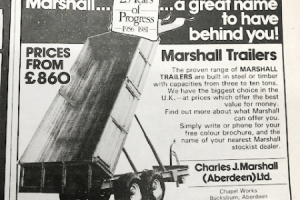 Advert from 1981